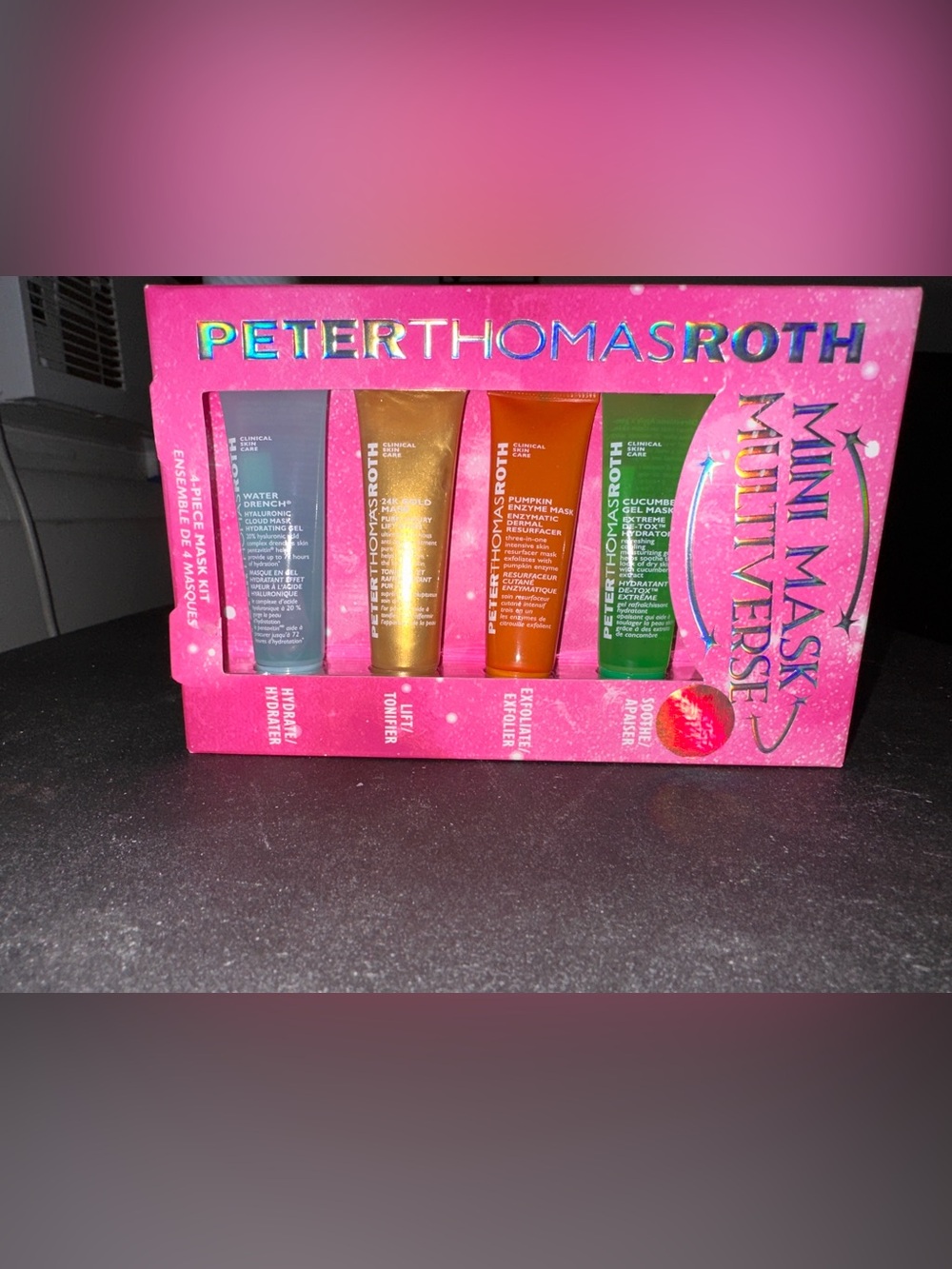 Peter Thomas Roth Multi-Mask Set – Blue, Gold, Orange, Green